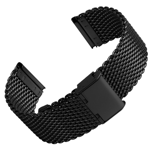 DBLACK [BONEZ] MESH CHAIN, PREMIUM STAINLESS STEEL WATCH BAND