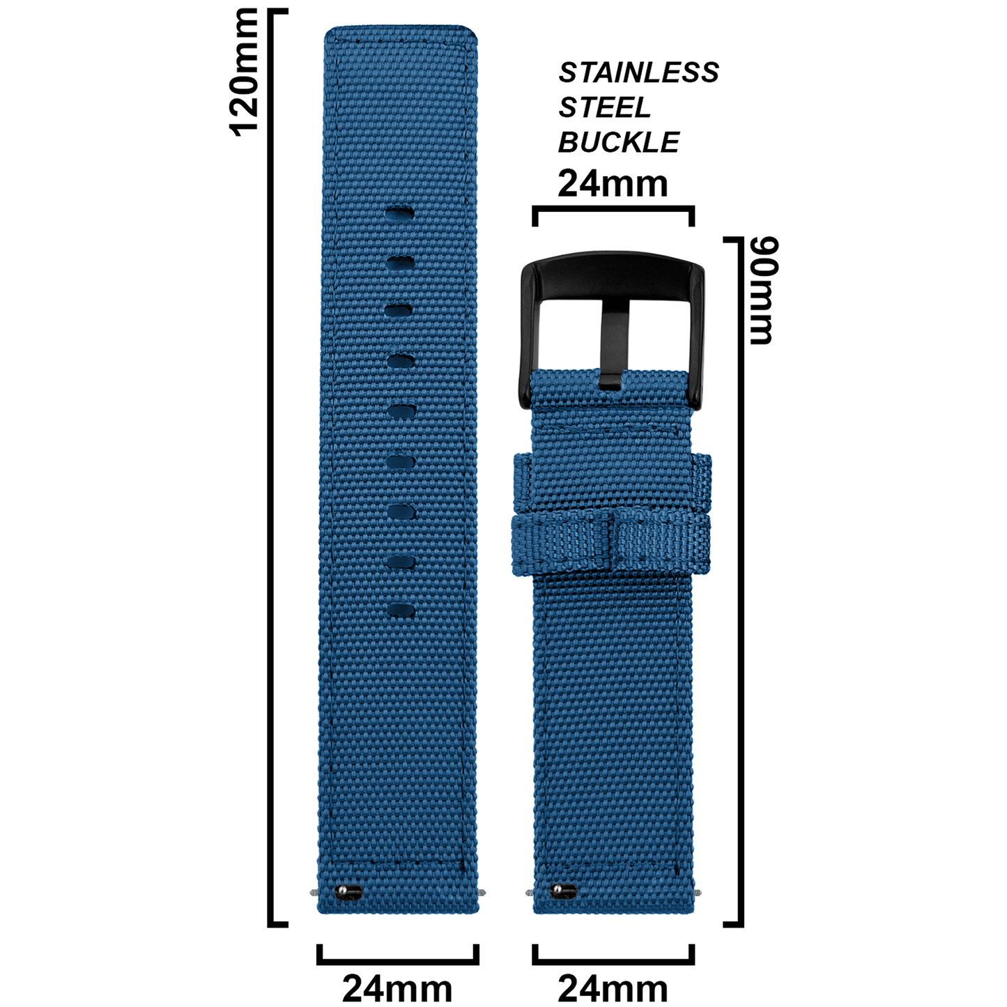 DBLACK [ENMA] QUICK RELEASE, NYLON STRAP