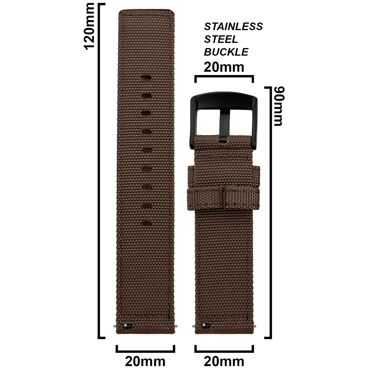 DBLACK [ENMA] QUICK RELEASE, NYLON STRAP