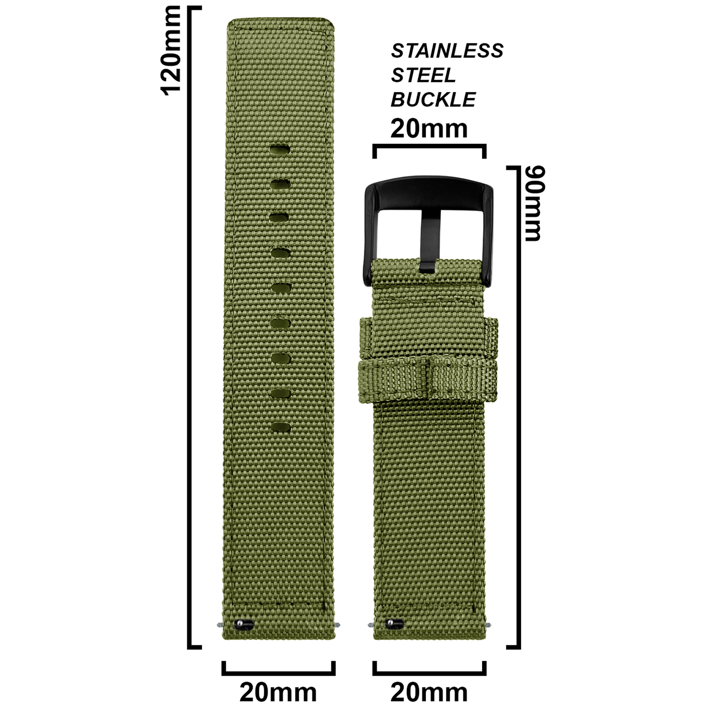 DBLACK [ENMA] QUICK RELEASE, NYLON STRAP