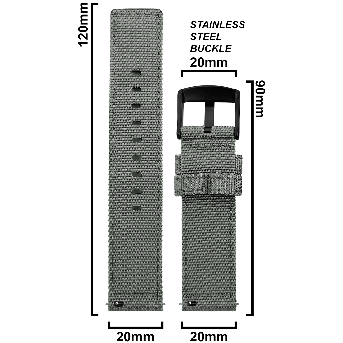 DBLACK [ENMA] QUICK RELEASE, NYLON STRAP