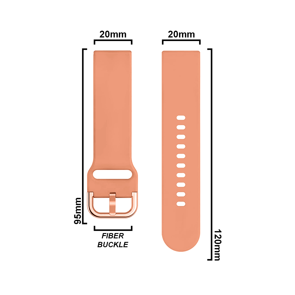 DBLACK [FOOSHA] QUICK RELEASE, SILICONE WATCH STRAP