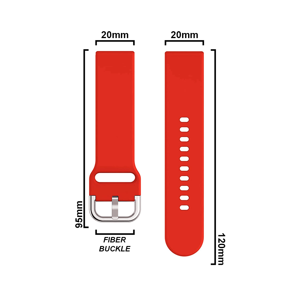 DBLACK [FOOSHA] QUICK RELEASE, SILICONE WATCH STRAP