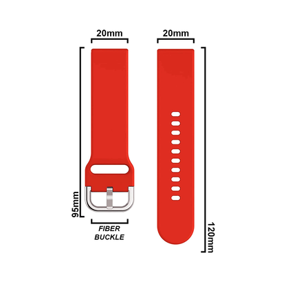 DBLACK [FOOSHA] QUICK RELEASE, SILICONE WATCH STRAP