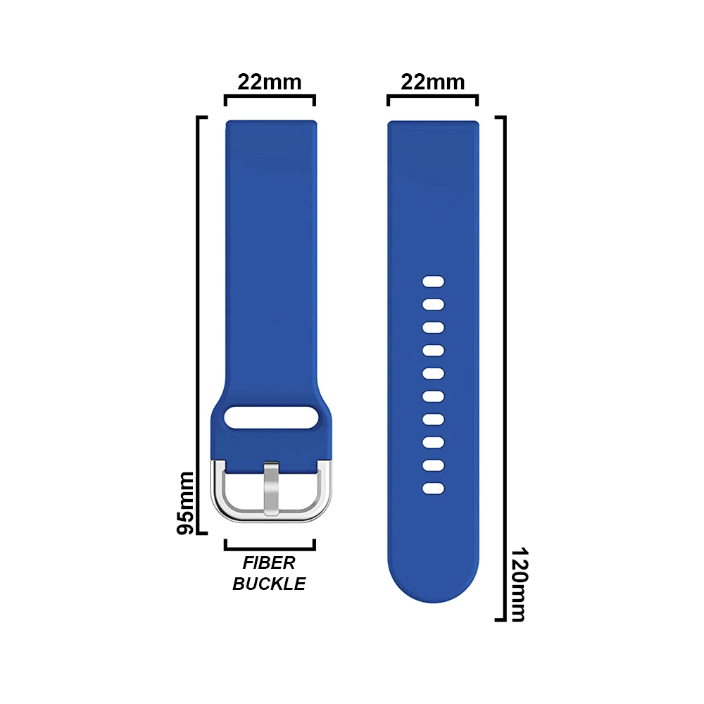 DBLACK [FOOSHA] QUICK RELEASE, SILICONE WATCH STRAP