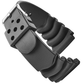 DBLACK [SKODS1] RUBBER STRAP, PERFECT FOR "SEIKO" WATCH