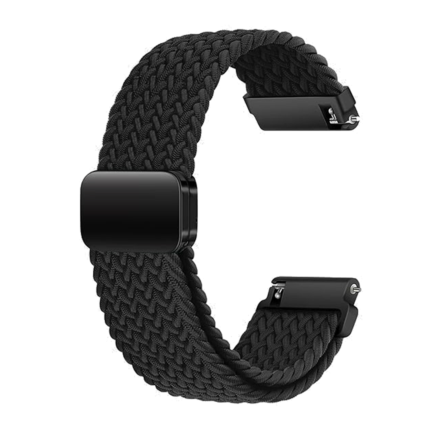 DBLACK [SKYPIEA] 18MM NYLON WOVEN BRAIDED WATCH STRAP // FOR "CASIO" AE-1200WH, W-216H & OTHER MODELS
