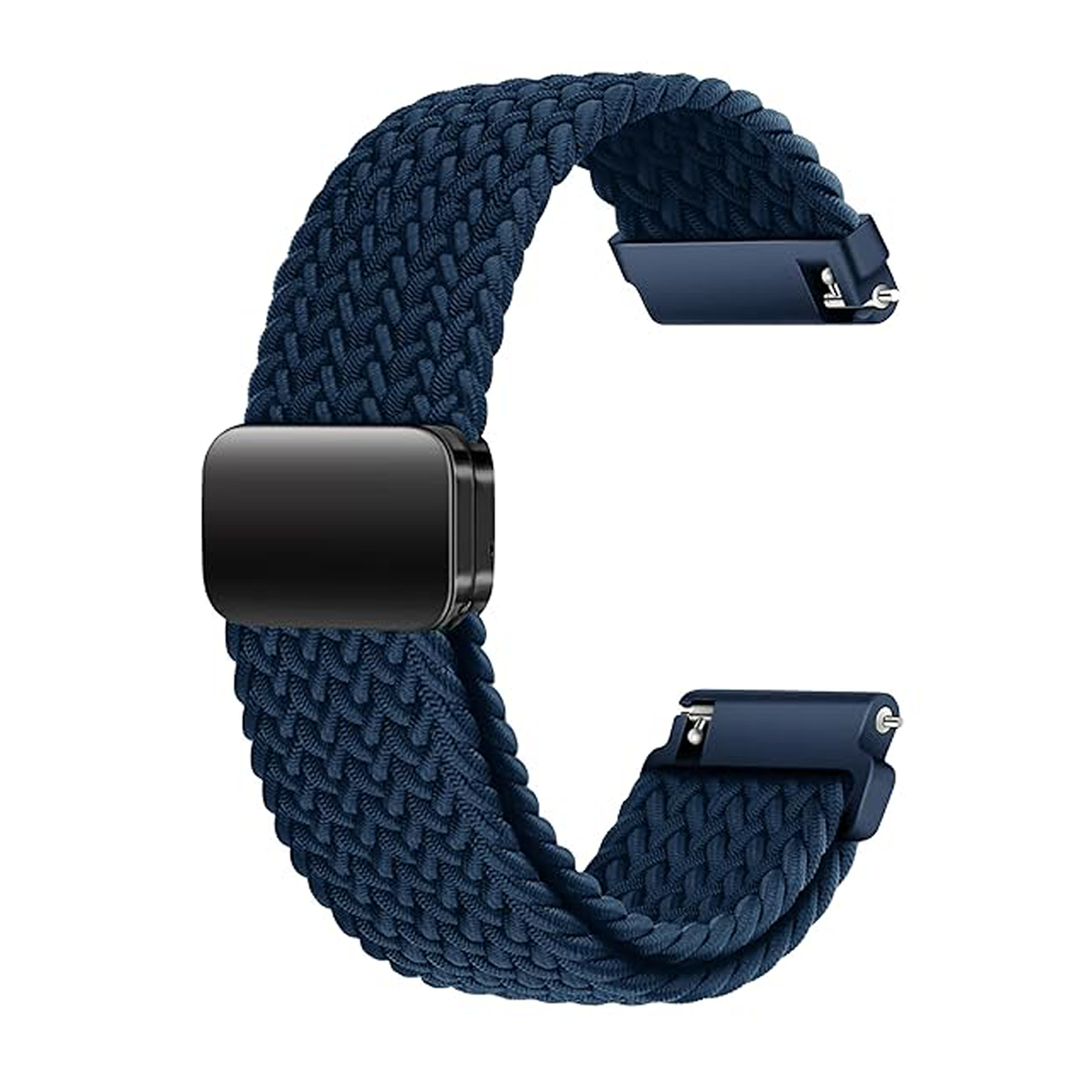 DBLACK [SKYPIEA] 18MM NYLON WOVEN BRAIDED WATCH STRAP // FOR "CASIO" AE-1200WH, W-216H & OTHER MODELS