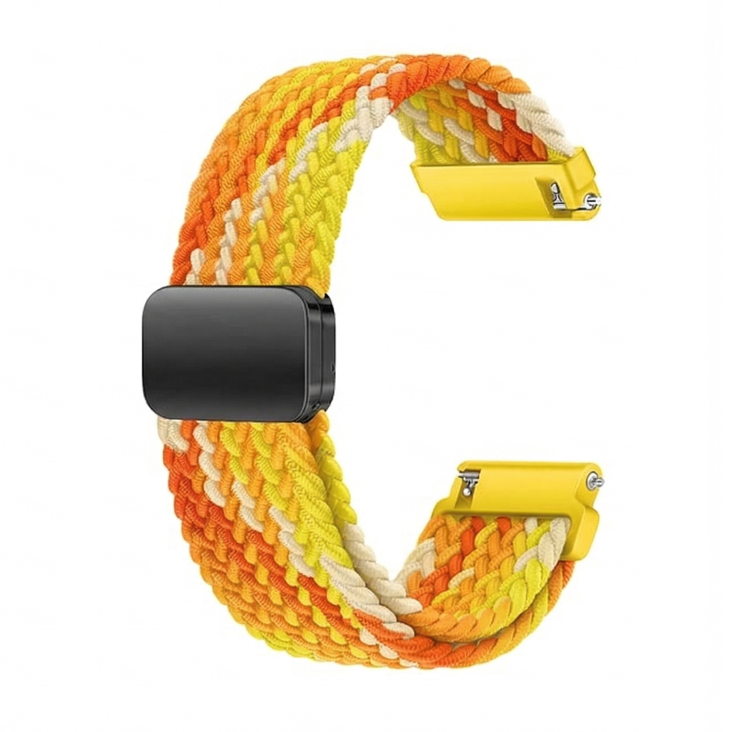 DBLACK [SKYPIEA] 18MM NYLON WOVEN BRAIDED WATCH STRAP // FOR "CASIO" AE-1200WH, W-216H & OTHER MODELS