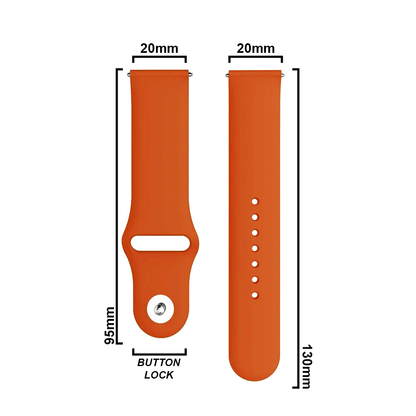 DBLACK [WANO] QUICK RELEASE, SILICONE WATCH STRAP
