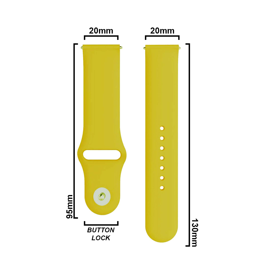 DBLACK [WANO] QUICK RELEASE, SILICONE WATCH STRAP