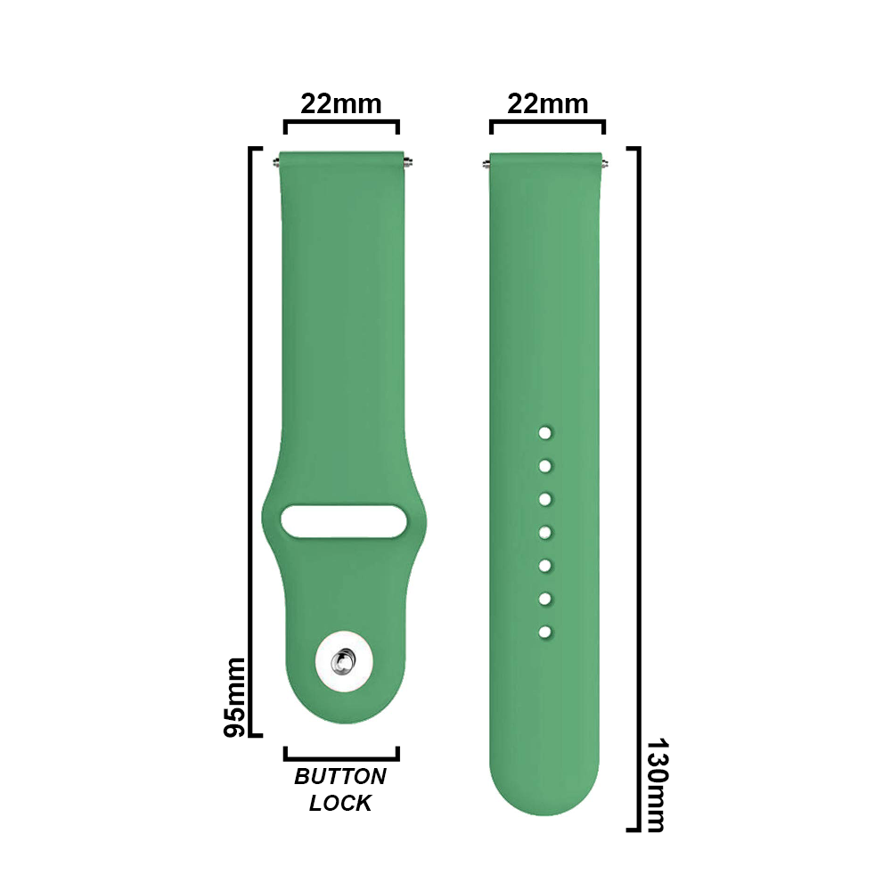 DBLACK [WANO] QUICK RELEASE, SILICONE WATCH STRAP