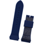 DBLACK [GSDS1] 28MM CROCO DESIGN, SILICONE LEATHER STRAP // GUESS PHOENIX STRAP