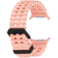 DBLACK [SMGDS2] WAVEY DESIGN, SILICONE STRAP  // FOR SAMSUNG GALAXY WATCH ULTRA MARINE BAND