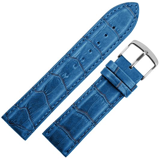 DBLACK [HIKRO] CROCO DESIGN, LEATHER STRAP
