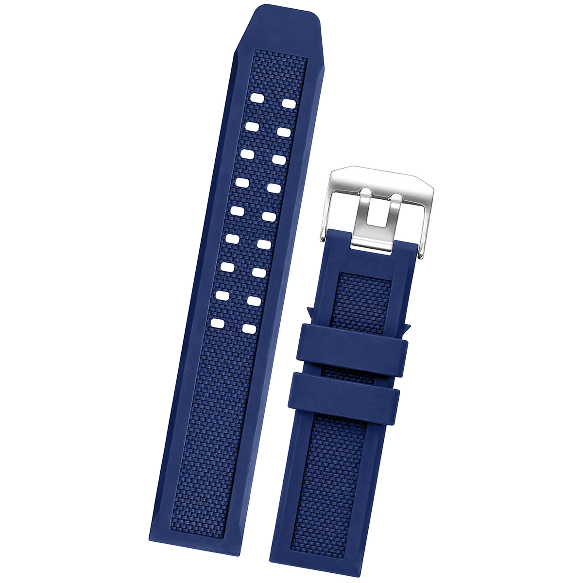 DBLACK [LMXDS1] SILICONE WATCH STRAP // FOR "LUMINOX" WATCHES