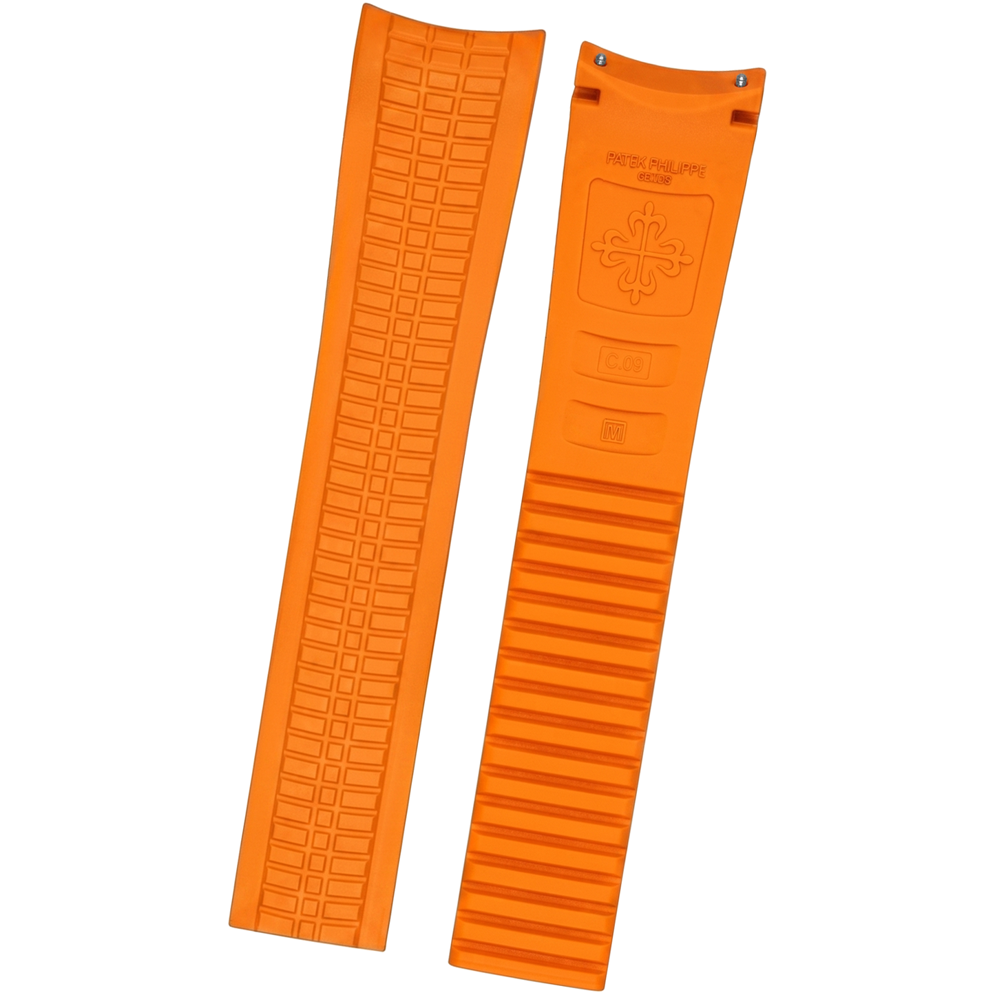 DBLACK [PKPDS2] 21MM TYRE DESIGN, SILICONE WATCH STRAP // FOR PATEK PHILIPPE WATCHES