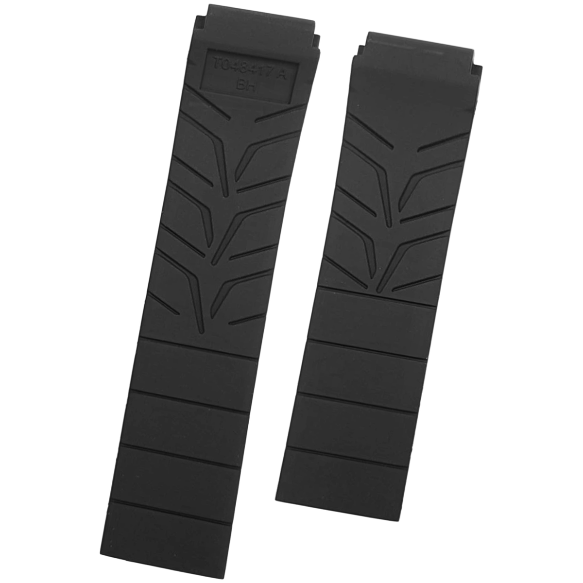 DBLACK [TST1] 21MM SILICONE WATCH STRAP // COMPATIBLE FOR "TISSOT" T-RACE WATCH MODEL