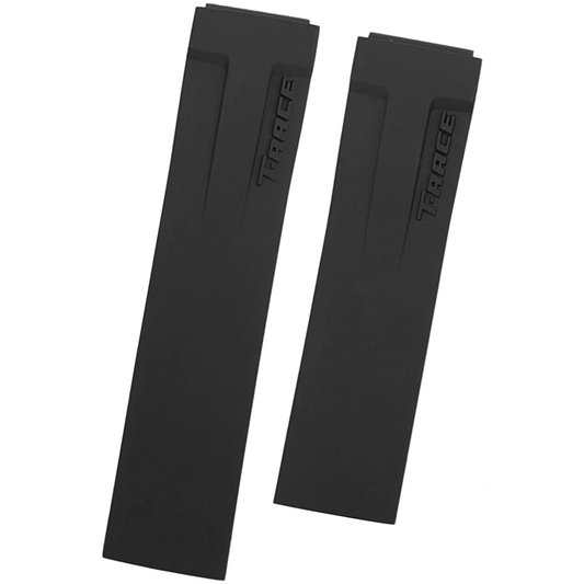DBLACK [TST1] 21MM SILICONE WATCH STRAP // COMPATIBLE FOR "TISSOT" T-RACE WATCH MODEL