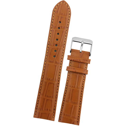 DBLACK [ULTRA] CROCO DESIGN, LEATHER STRAP
