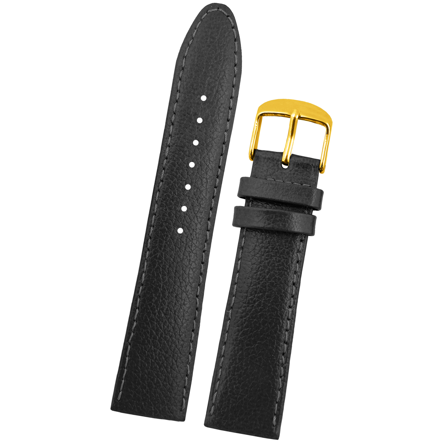 DBLACK [BLIKING] PEBBLE DESIGN, THIN LEATHER STRAP