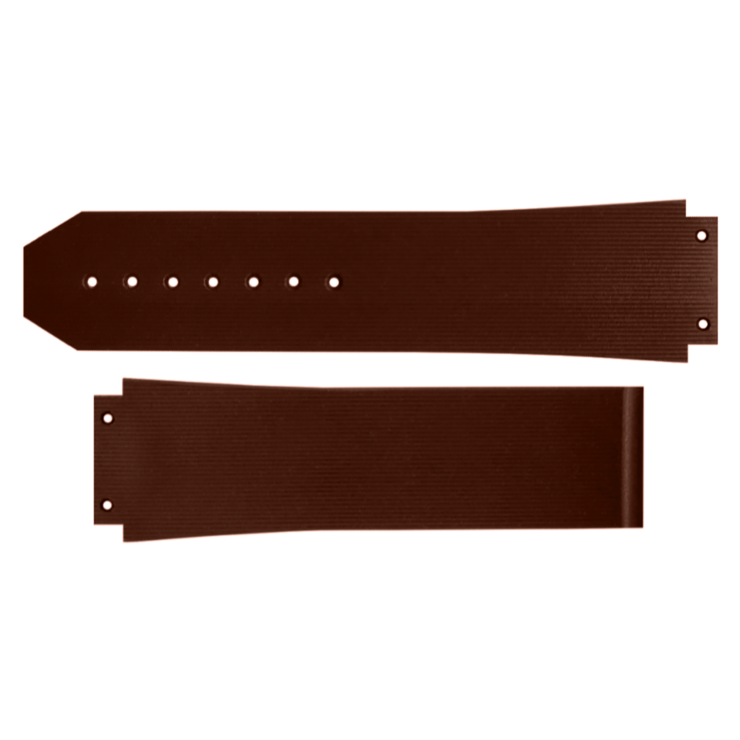 DBLACK [DSN2] [OPN1] 21MM LINE DESIGN, SILICONE WATCH STRAP (WITHOUT TOOLS) // COMPATIBLE WITH "HUBLOT" WATCHES