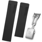 DBLACK [TST1] 21MM SILICONE WATCH STRAP // COMPATIBLE FOR "TISSOT" T-RACE WATCH MODEL