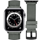 DBLACK [WADO] CANVAS DESIGN, NYLON WATCH STRAP // DESIGNED FOR "APPLE" SMARTWATCHES