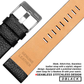 DBLACK [DSLDS2] PEBBLE DESIGN, LEATHER WATCH STRAP // FOR "DIESEL" WATCHES