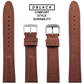 DBLACK [TMXDS1] 20MM LEATHER WATCH STRAP // FOR “TIMEX EXPEDITION” WATCH