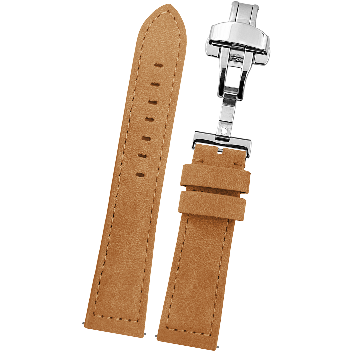 DBLACK [BUZZ] PREMIUM MINIMALIST PADDED LEATHER STRAP