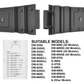 DBLACK [CDS34] RUBBER WATCH STRAP // FOR CASIO G-SHOCK DW-5000, DW-5600, DW-5700, DW-5750E & OTHER MODELS