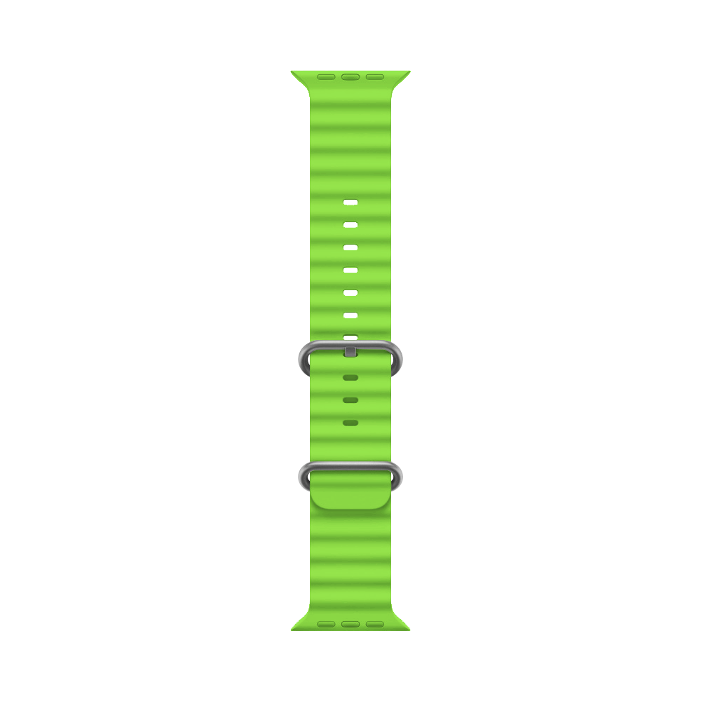 DBLACK [AWDS5] MODEL :: OCEAN ULTRA BAND, OCEAN WAVE DESIGN - PREMIUM SILICONE BAND // COMPATIBLE FOR "APPLE" SMART WATCHES