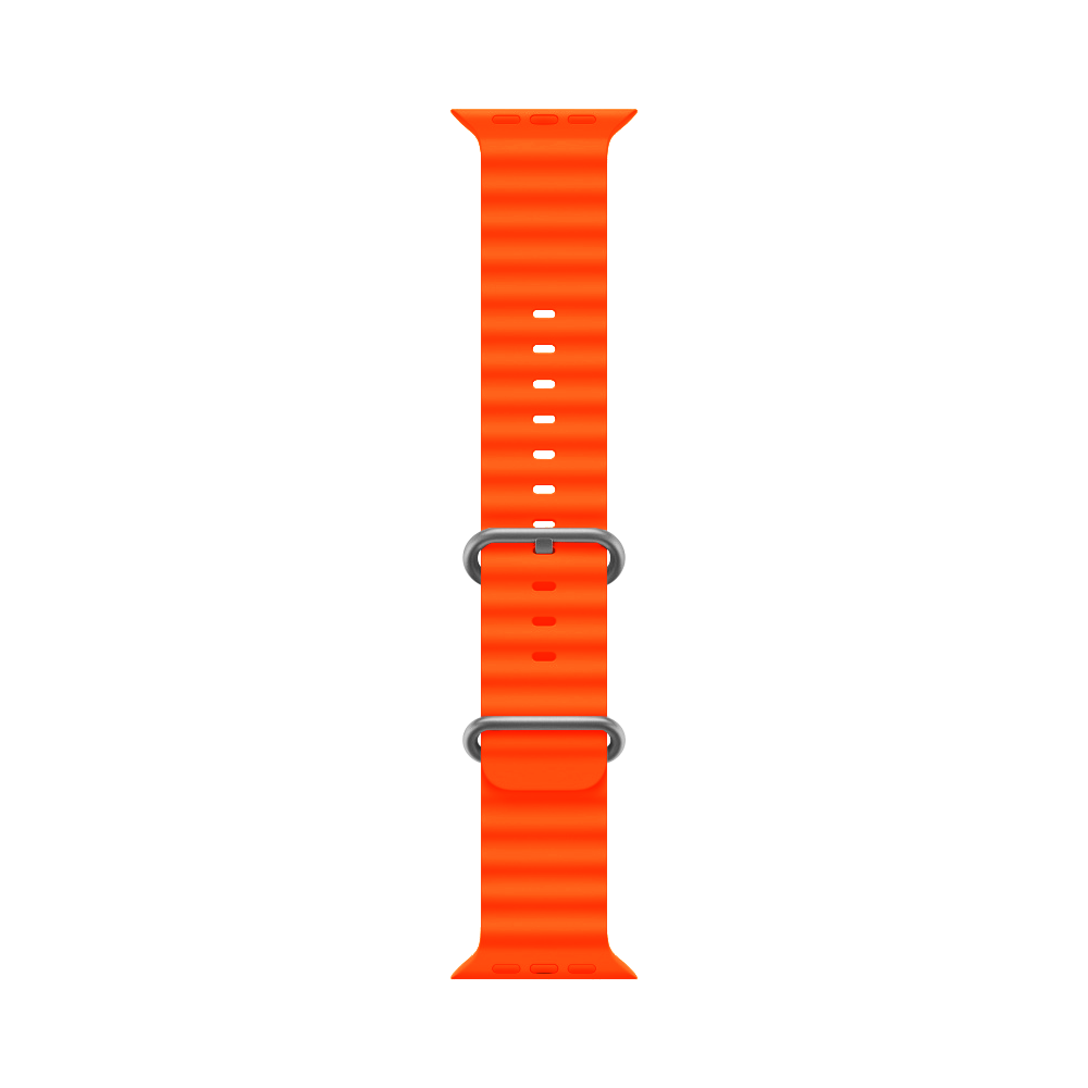DBLACK [AWDS5] MODEL :: OCEAN ULTRA BAND, OCEAN WAVE DESIGN - PREMIUM SILICONE BAND // COMPATIBLE FOR "APPLE" SMART WATCHES