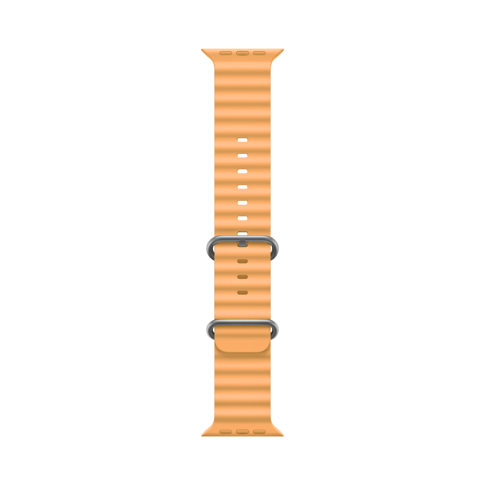 DBLACK [AWDS5] MODEL :: OCEAN ULTRA BAND, OCEAN WAVE DESIGN - PREMIUM SILICONE BAND // COMPATIBLE FOR "APPLE" SMART WATCHES