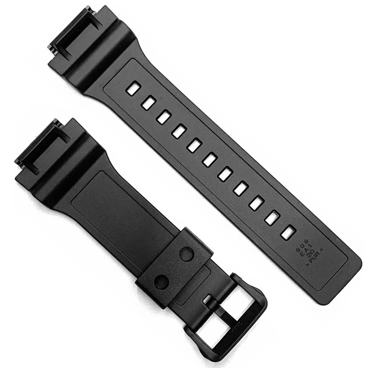 DBLACK [CDS19] RESIN WATCH STRAP // FOR "CASIO" MCW-200H WATCH MODEL