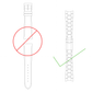 [DRLOCK] BRUSHED STAINLESS STEEL "DOUBLE LOCK CLASP WATCH CHAIN BUCKLE" REPLACEMENT PARTS FOR WATCH CHAIN STRAP