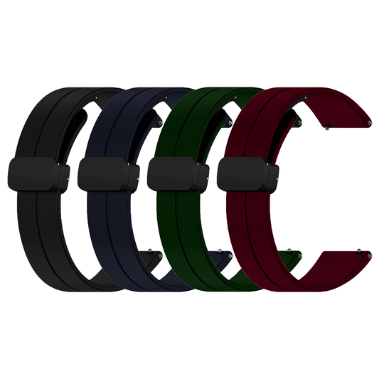 DBLACK [JIKI] QUICK RELEASE w/ MAGNET LOCK - SILICONE WATCH STRAP