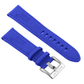 DBLACK [MBDS1] 22MM LEATHER WATCH STRAP // FOR "MONT BLANC" WATCH