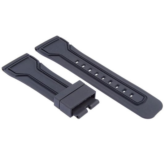 DBLACK [SFDS2] 28MM SILICONE WATCH BAND // COMPATIBLE WITH SEVENFRIDAY, M3 P1 P3 S1 S3, WATCH MODELS
