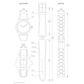 DBLACK [LAW] 22MM QUICK RELEASE, LEATHER STRAP