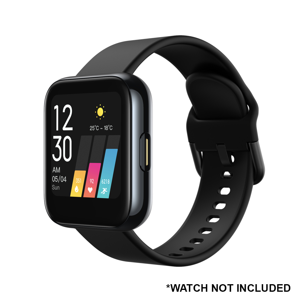 DBLACK [FOOSHA] QUICK RELEASE, SILICONE WATCH STRAP