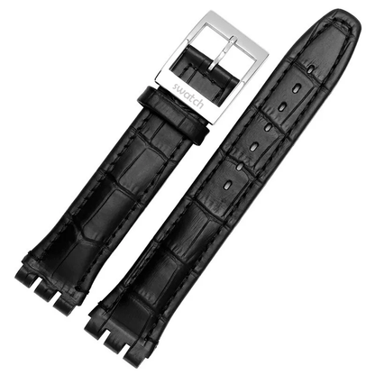 DBLACK [SWHDS1] BAMBOO PATTERN, GENUINE LEATHER STRAP