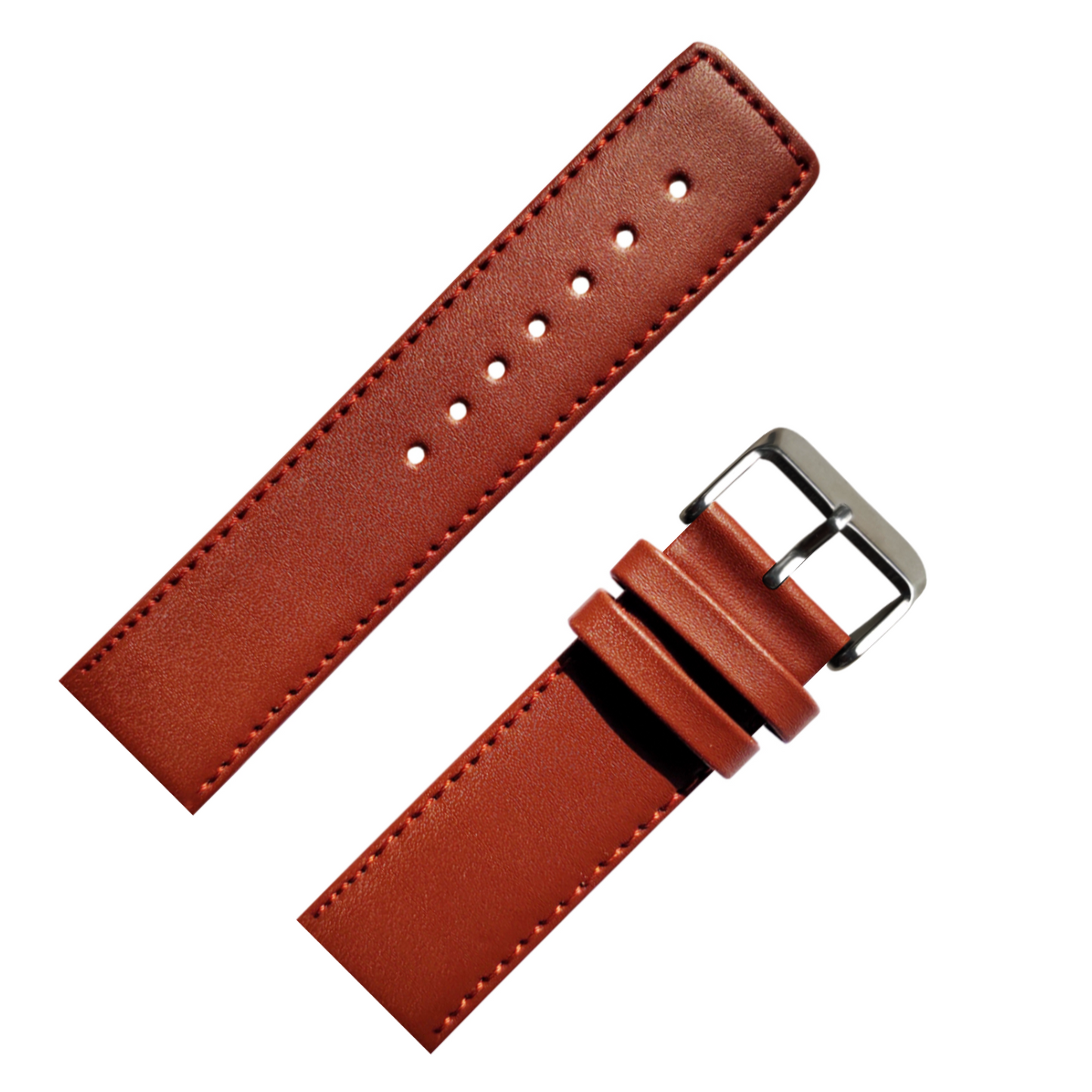 DBLACK [UBOX] LEATHER WATCH STRAP // FOR 20MM, 22MM OR 24MM (CHOOSE YOUR SIZE & COLOR)