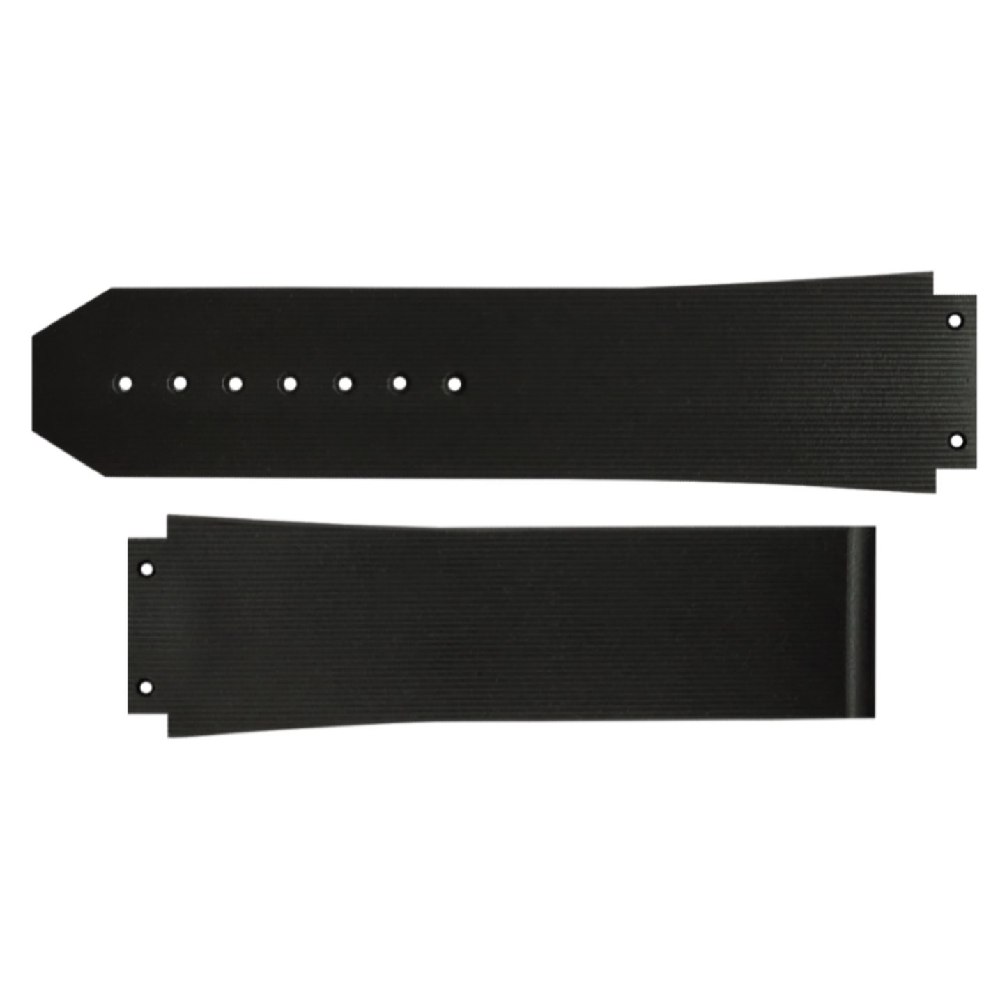 DBLACK [DSN2] [OPN1] 21MM LINE DESIGN, SILICONE WATCH STRAP (WITHOUT TOOLS) // COMPATIBLE WITH "HUBLOT" WATCHES