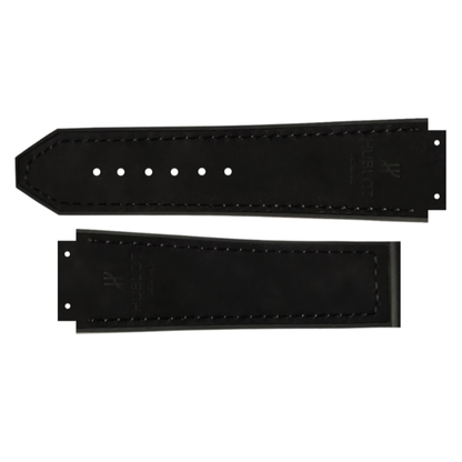 DBLACK [HLS-OPN1] 25MM LEATHER WATCH STRAP (WITHOUT TOOLS) // DESIGNED FOR "HUBLOT" WATCHES