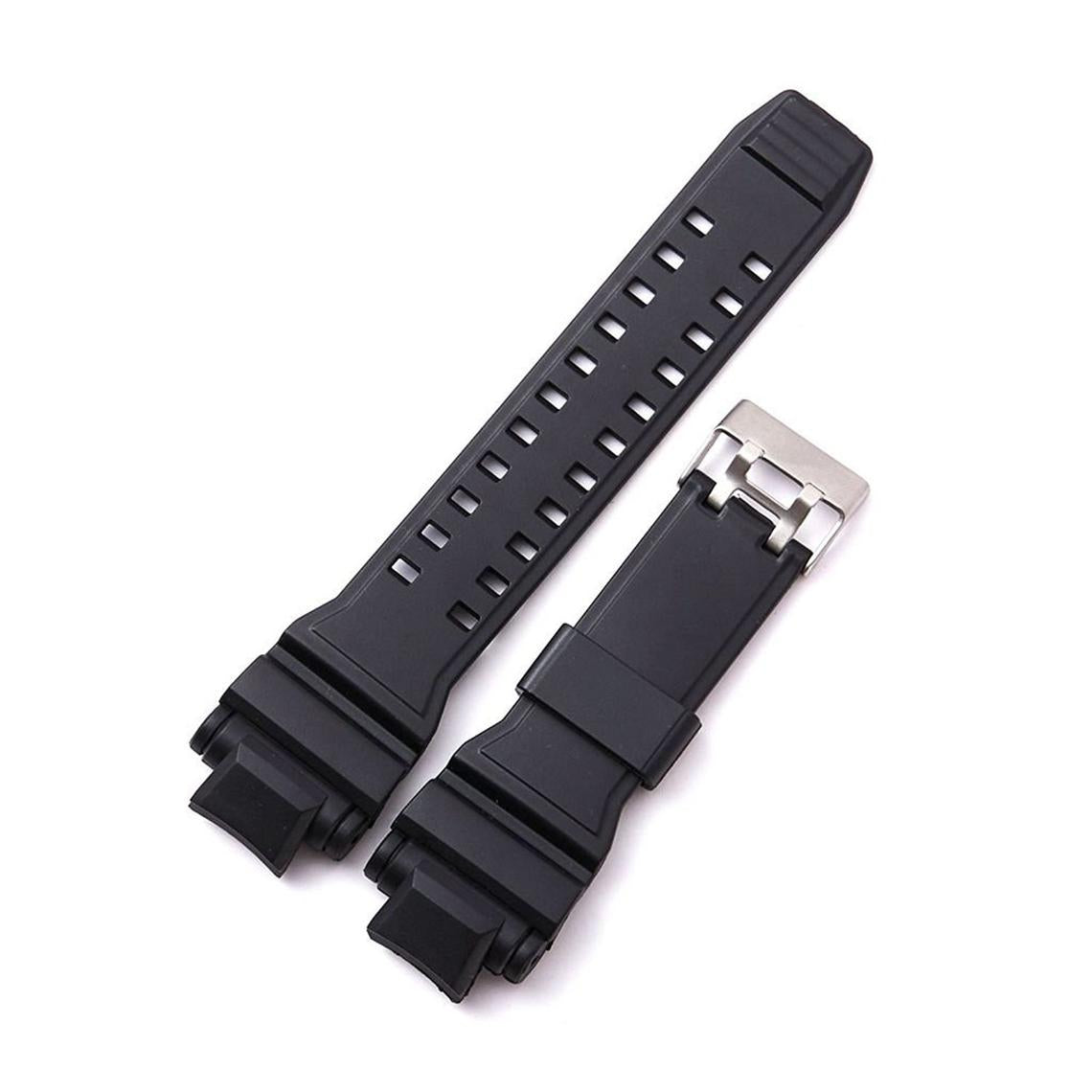 DBLACK [CDS10] RESIN WATCH STRAP // FOR “CASIO G-SHOCK’’ GPW-1000, MODEL WATCHES