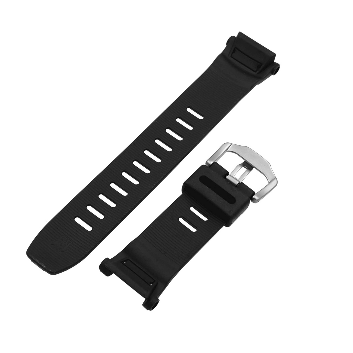 DBLACK [CDS15] 26MM RUBBER STRAP// FOR "CASIO PRO-TREK" PRG-130, PRW-1500, PRW-1500J & OTHER MODELS