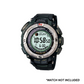 DBLACK [CDS15] 26MM RUBBER STRAP// FOR "CASIO PRO-TREK" PRG-130, PRW-1500, PRW-1500J & OTHER MODELS