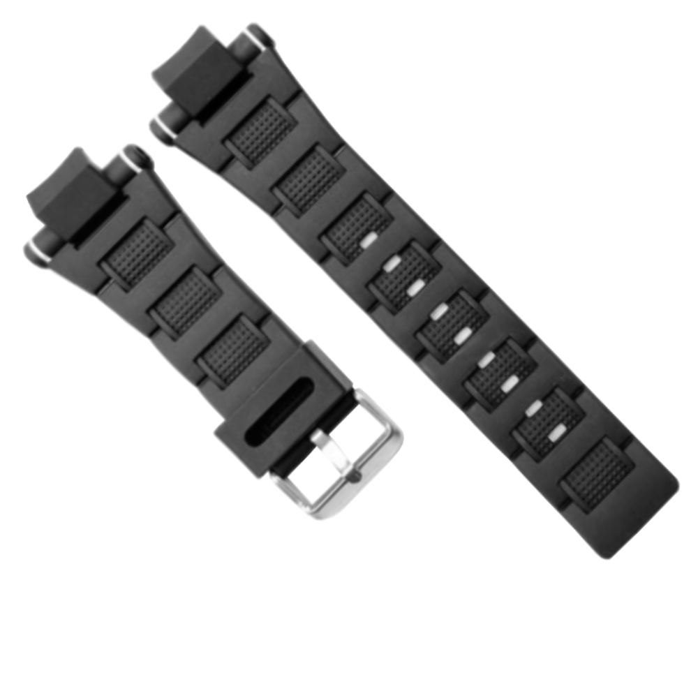 DBLACK [CDS18] RESIN WATCH STRAP // FOR "CASIO G-SHOCK" GST-8600 MODEL WATCHES